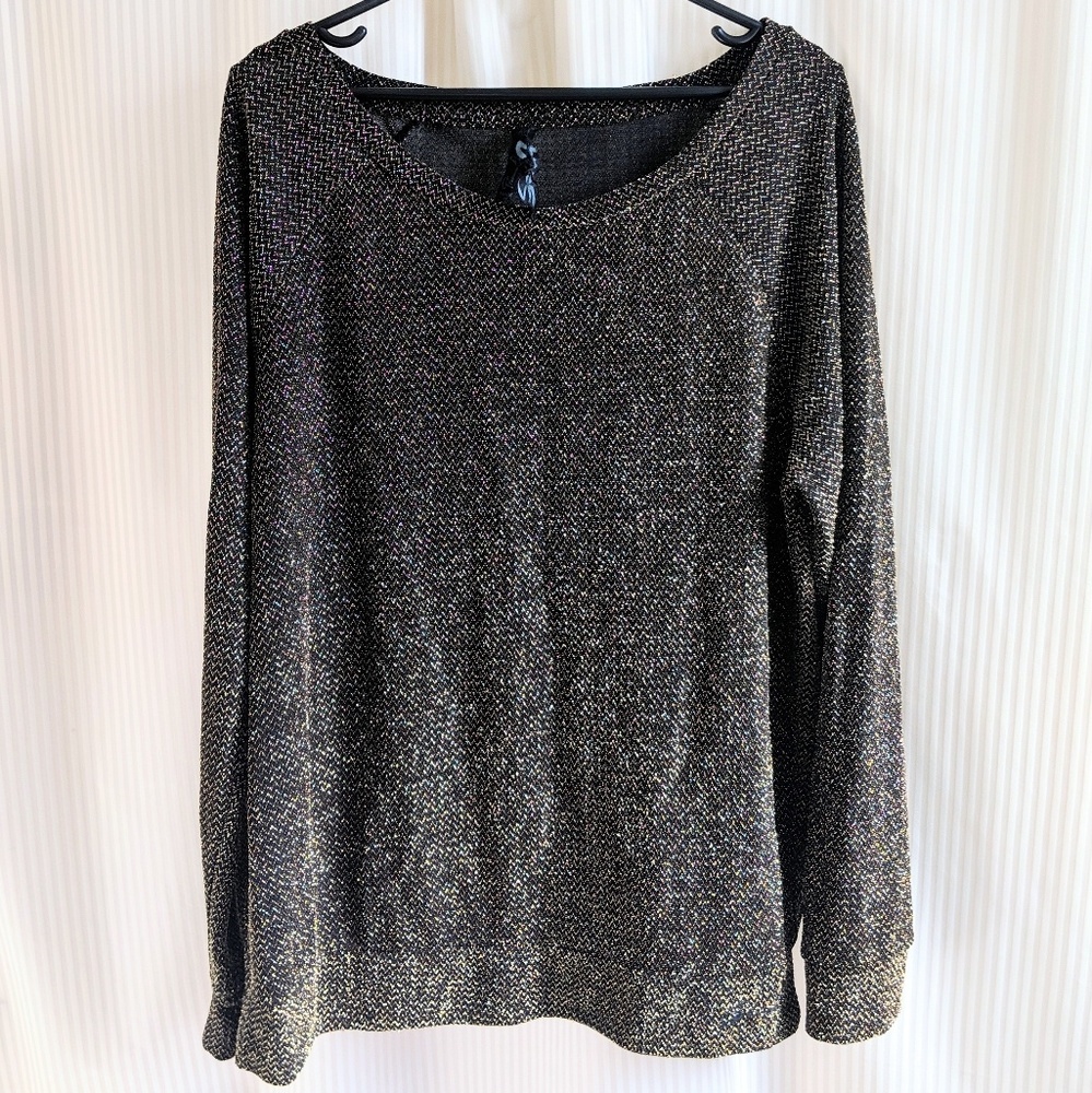 Gold Glittery Sweater